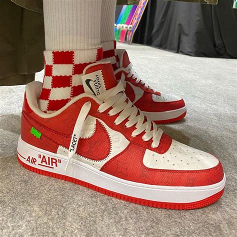 louis vuitton nike air force 1 drop